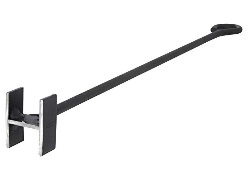 BBQ Fans Letter H Steak Branding Iron - Image 1